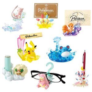 NEW Re-Ment Miniatures  Pokémon Desktop Figure So Cute Full Set 8 pieces